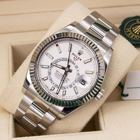 Rolex SkyDweller 326934 White Dial Oyster Bracelet 2021