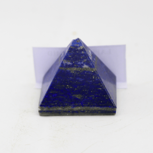 Lapis Pyramid Polished Himalayas 73 Natural Mineral Specimen Fine Collectable Cabinet Display Piece Geological Interest