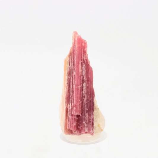 Pink Tourmaline Quartz Matrix Himalayas 18g