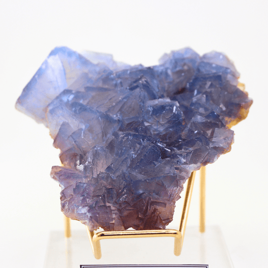 Purple Flourite Naturally Terminated Himalayas 300 Natural Mineral Specimen Fine Collectable Cabinet Display Piece Geological Interest