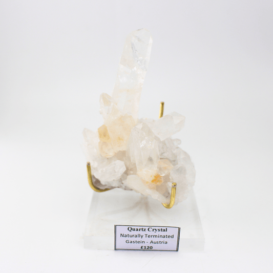 Quartz Crystal Naturally Terminated Gastein Austria 267g