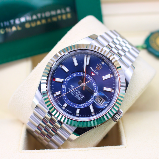Rolex Sky-Dweller 326934 Blue Dial Jubilee Bracelet 2023