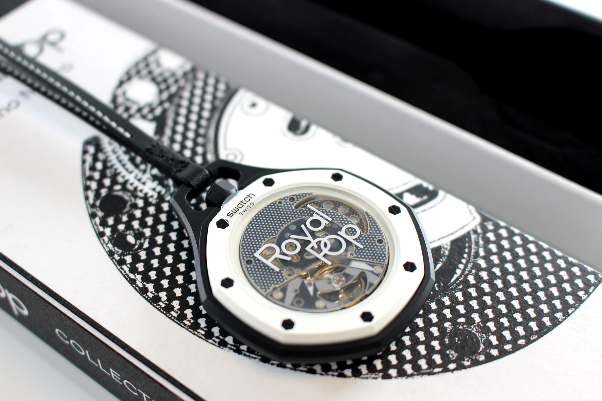Audemars Piguet x Swatch Royal Pop OCHO NEGRO Bioceramic Pocket 