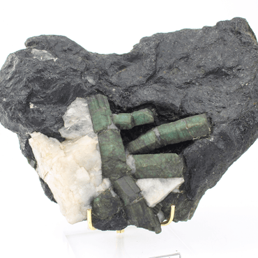 Emerald Matrix Naturally Terminated Mineros Brazil 1217g