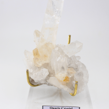 Quartz Crystal Naturally Terminated Gastein Austria 267 Natural Mineral Specimen Fine Collectable Cabinet Display Piece Geological Interest
