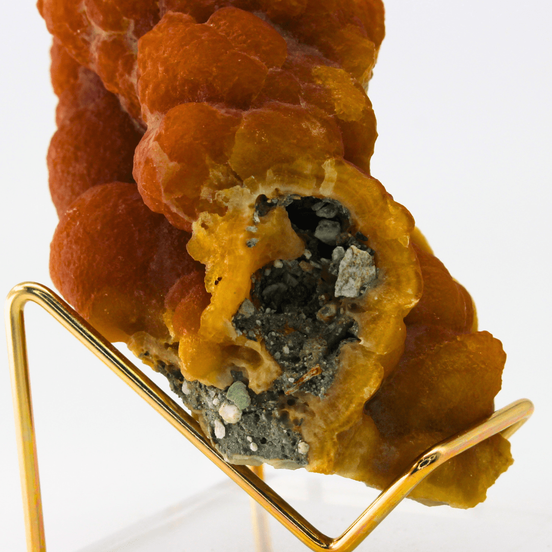 Aragonite Naturally Terminated Gastein Austria 553 Natural Mineral Specimen Fine Collectable Cabinet Display Piece Geological Interest