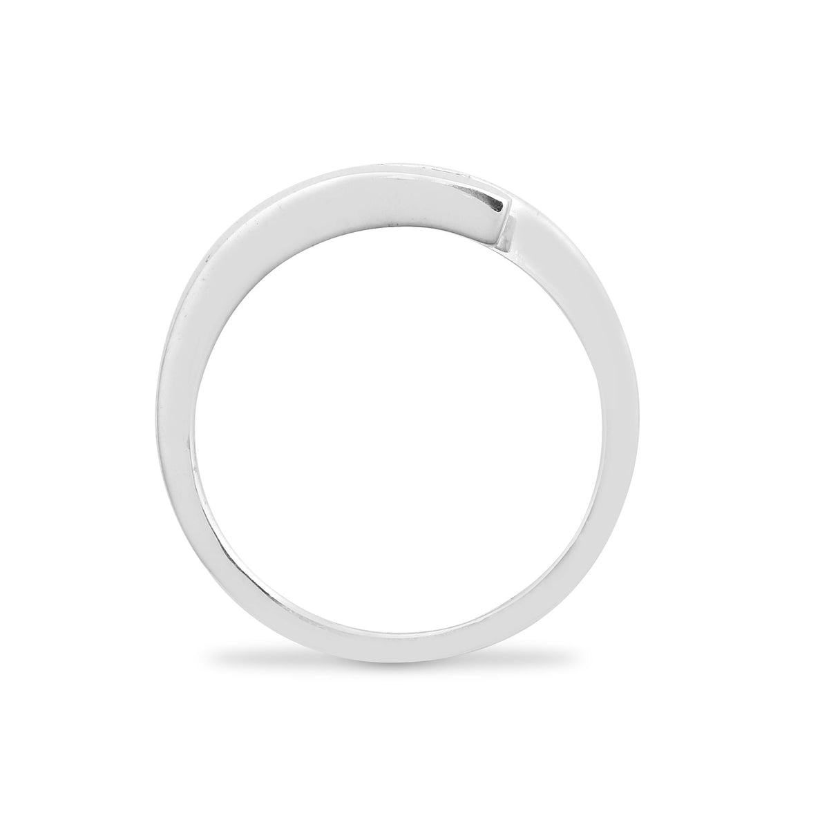 9ct White Gold Natural Diamond Ring (9R356) – product view