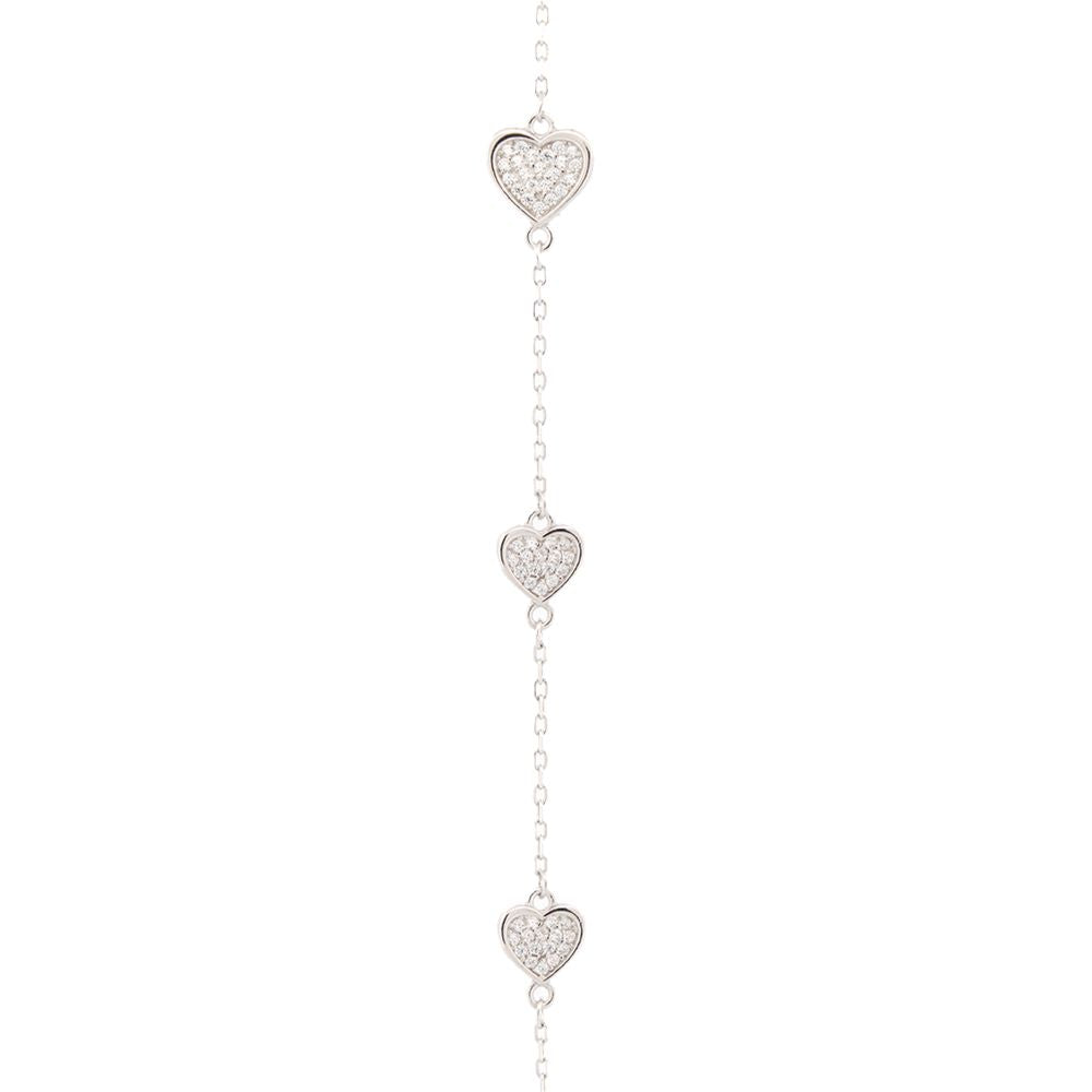925 Silver Rhodium Plated Cubic Zirconia Set Bracelet – Imperial Time