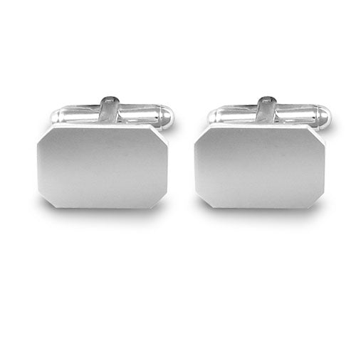 925 Sterling Silver Rectangular Cufflinks – Imperial Time