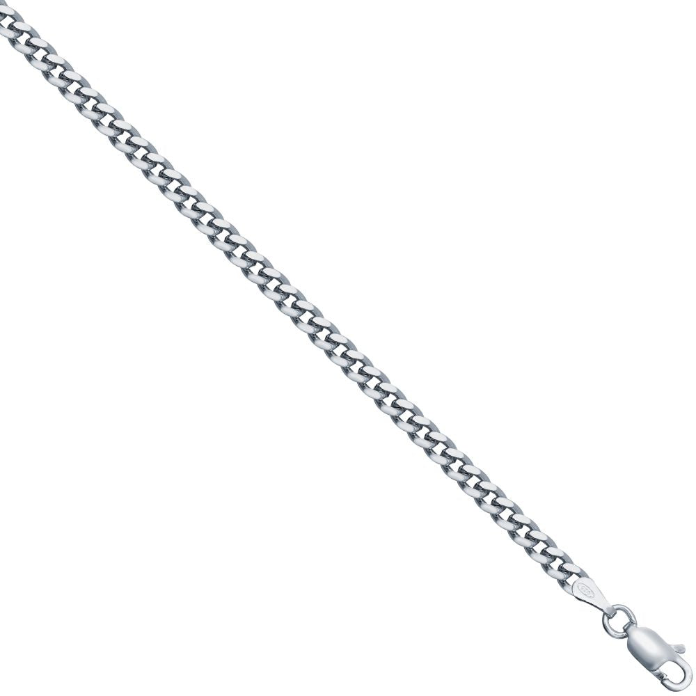 925 Silver Cuban 3.3mm Gauge Chain – Imperial Time