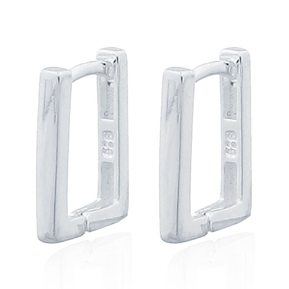 Hoop Earrings 925 Silver - Silver Plating – Imperial Time