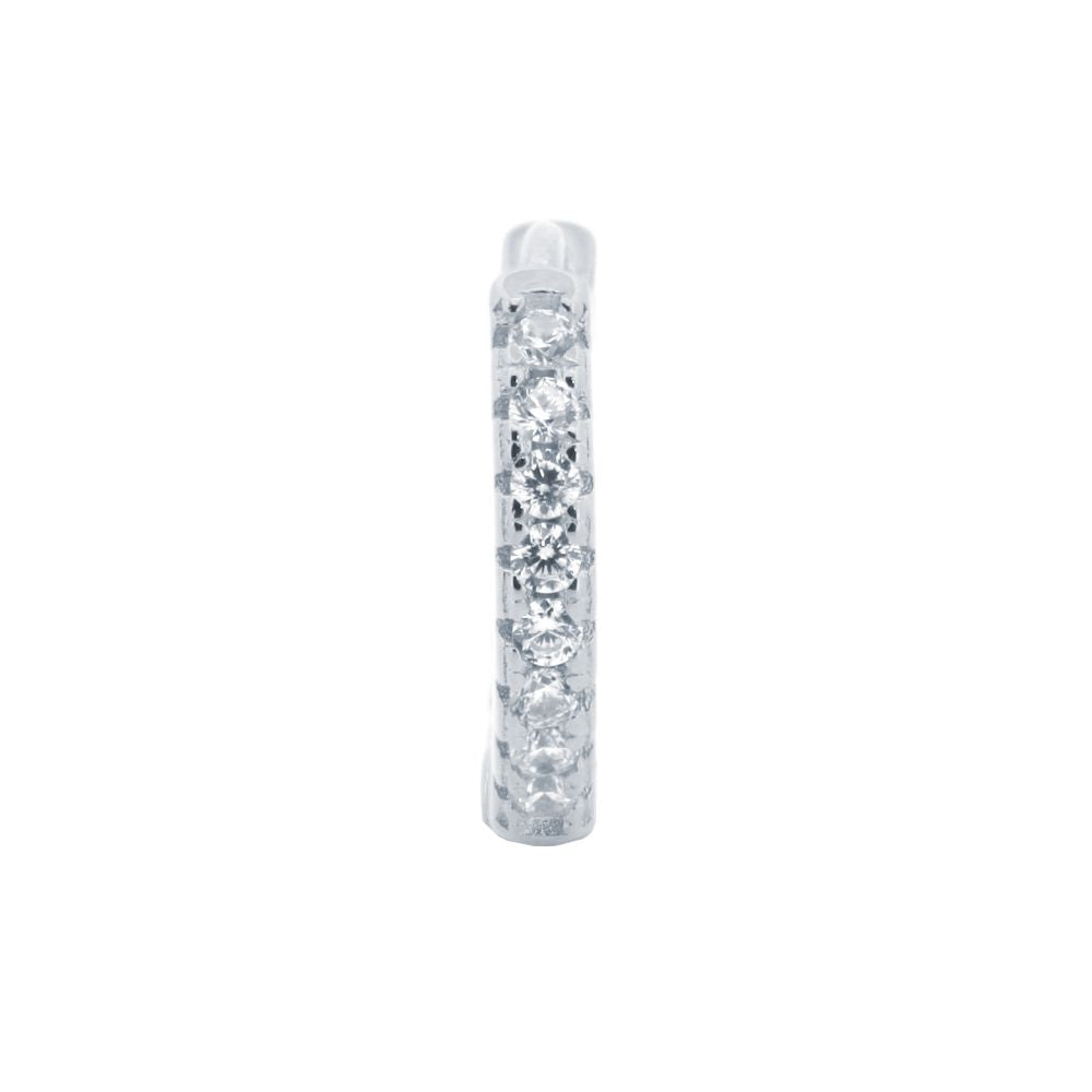 Orecchini in Argento 925 Placcato Oro 14ct con Zirconia Cubica