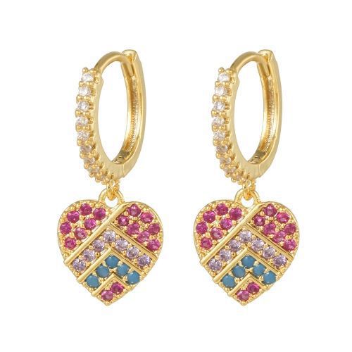 925 Silver 14ct Gold Plated Cubic Zirconia Set Earrings – Imperial Time