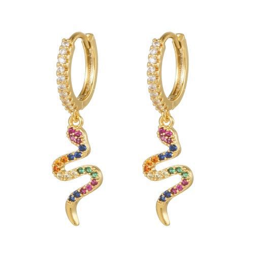 925 Silver 14ct Gold Plated Cubic Zirconia Set Earrings – Imperial Time