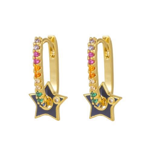 925 Silver 14ct Gold Plated Cubic Zirconia Set Earrings – Imperial Time