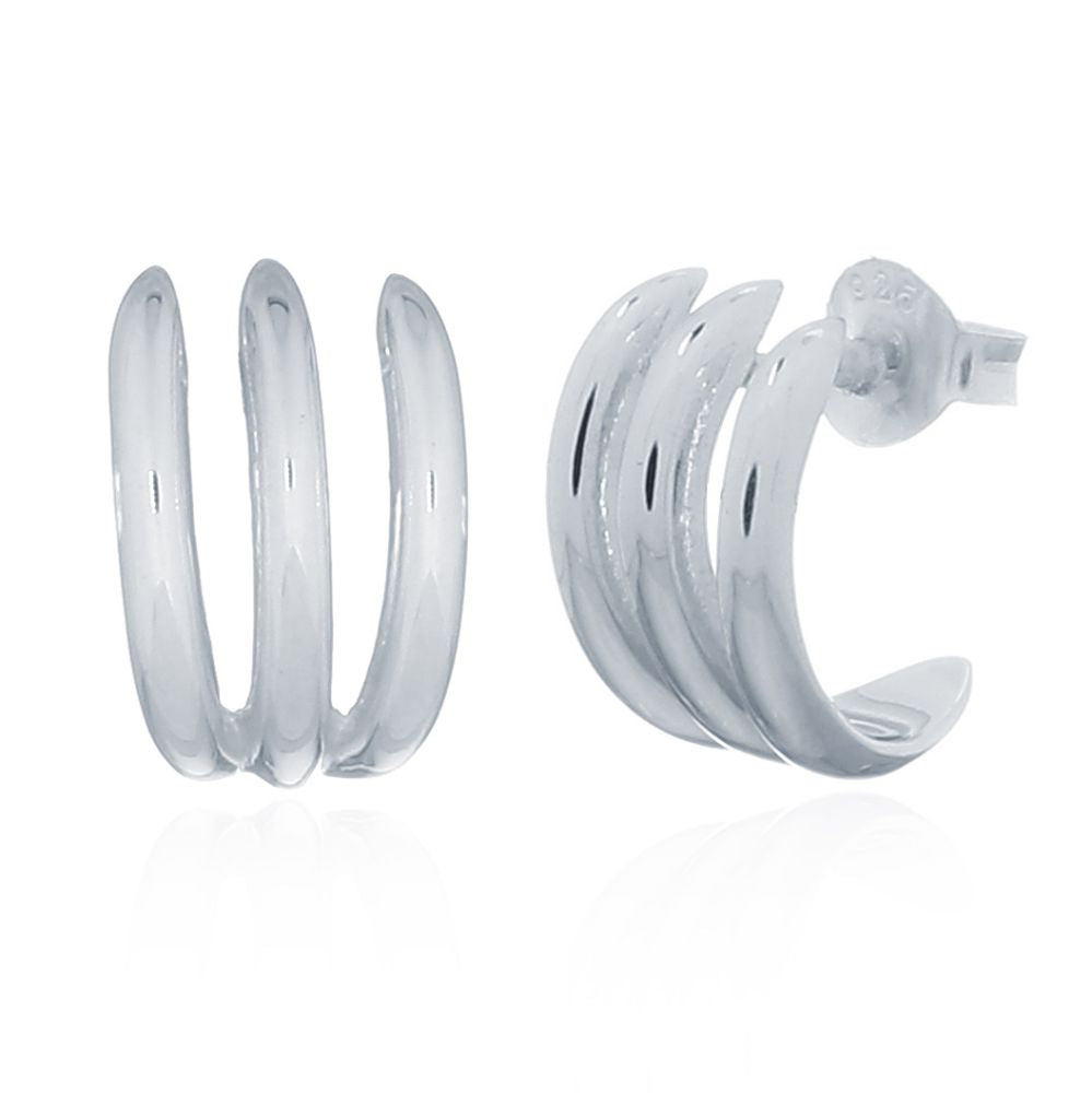 925 Silver Stud Earrings (AES160) – product view
