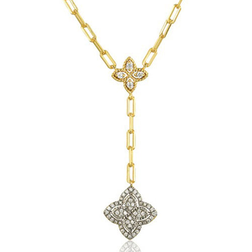 925 Silver 14ct Gold Plated Cubic Zirconia Set Clover Pendant – Imperial Time