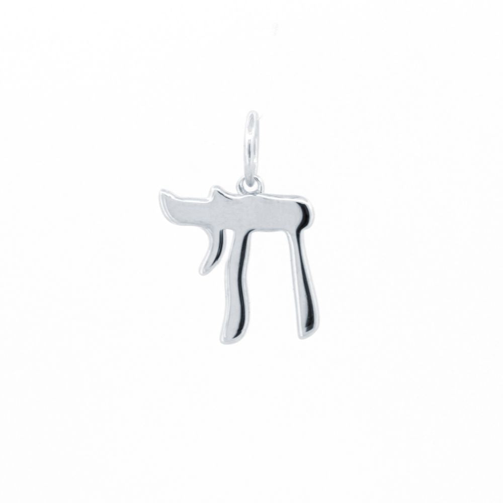 925 Sterling Silver Polished Chai Pendant – Imperial Time