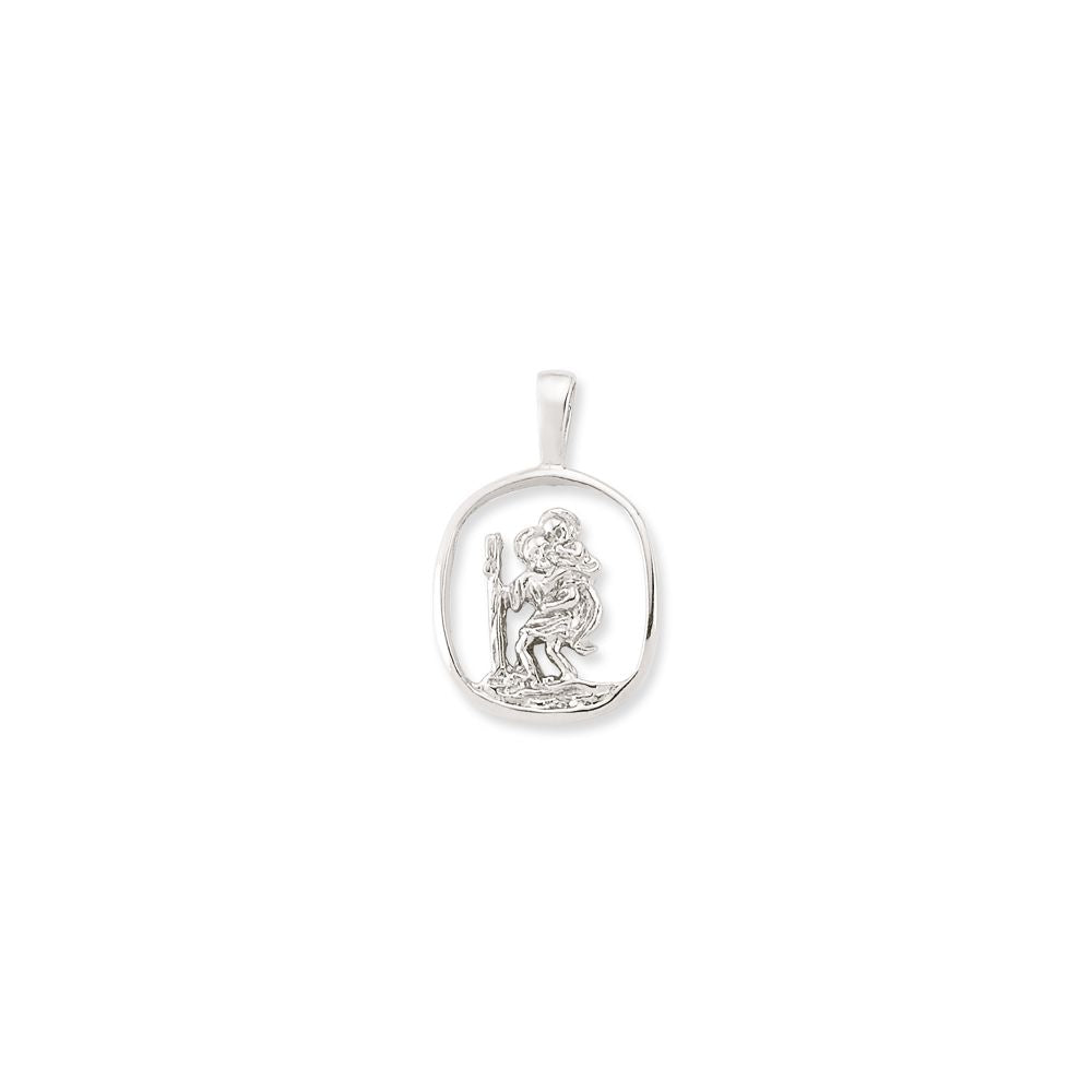 925 Silver St Christopher Pendant – Imperial Time