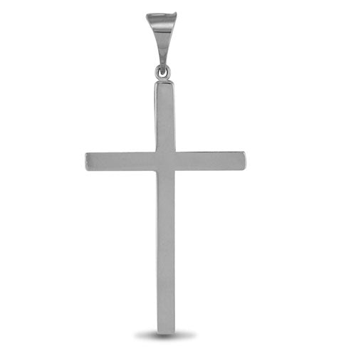 925 Sterling Silver Solid Stamped Cross – Imperial Time
