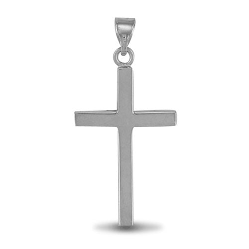 925 Sterling Silver Solid Stamped Cross – Imperial Time