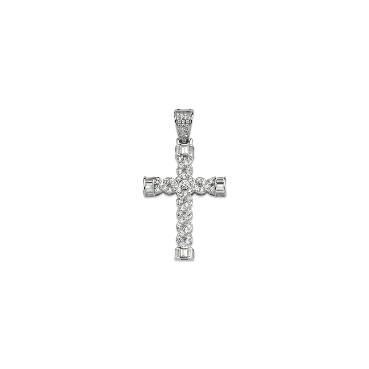 Cubic Zirconia Set Celtic Cross – Imperial Time