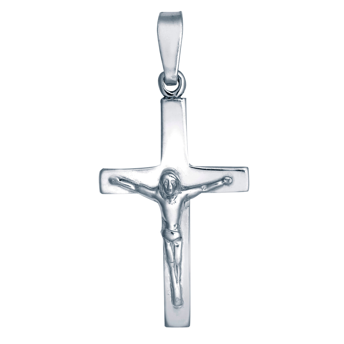 925 Silver Stamped Crucifix – Imperial Time