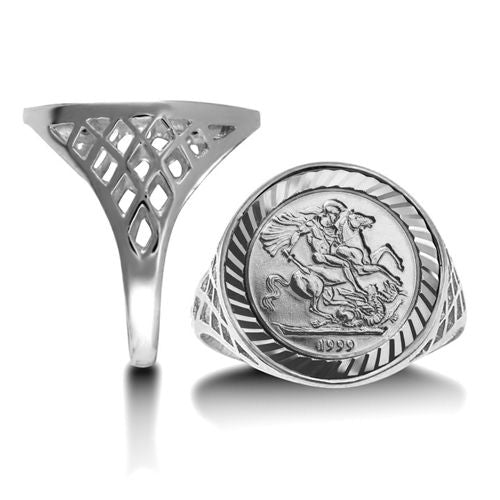 925 Silver Tenth Kruger St George Ring – Imperial Time