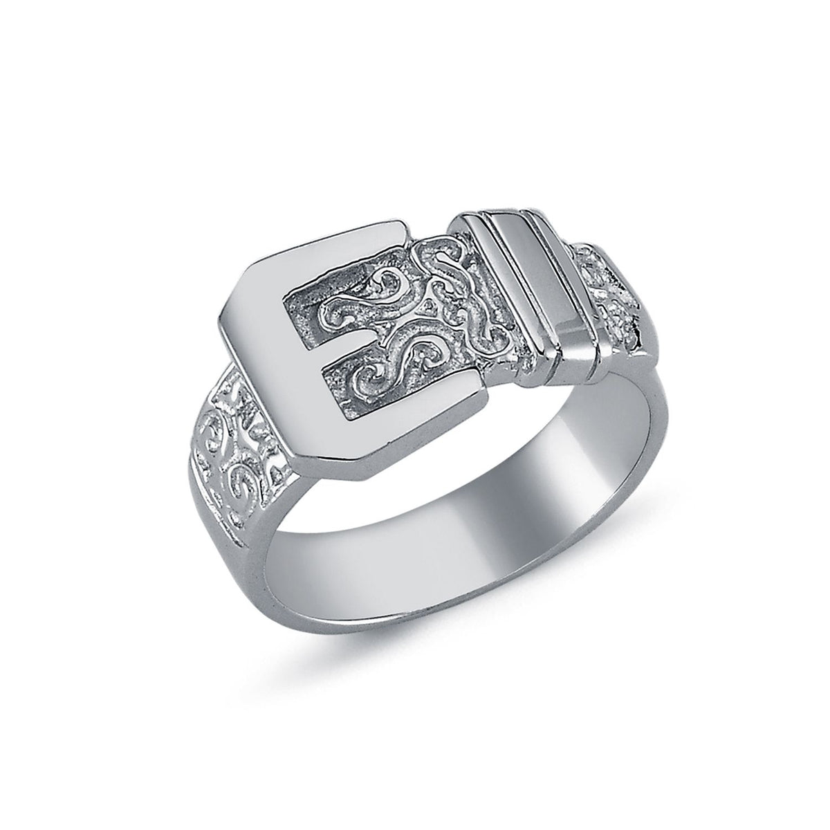 925 Silver Buckle Ring – Imperial Time