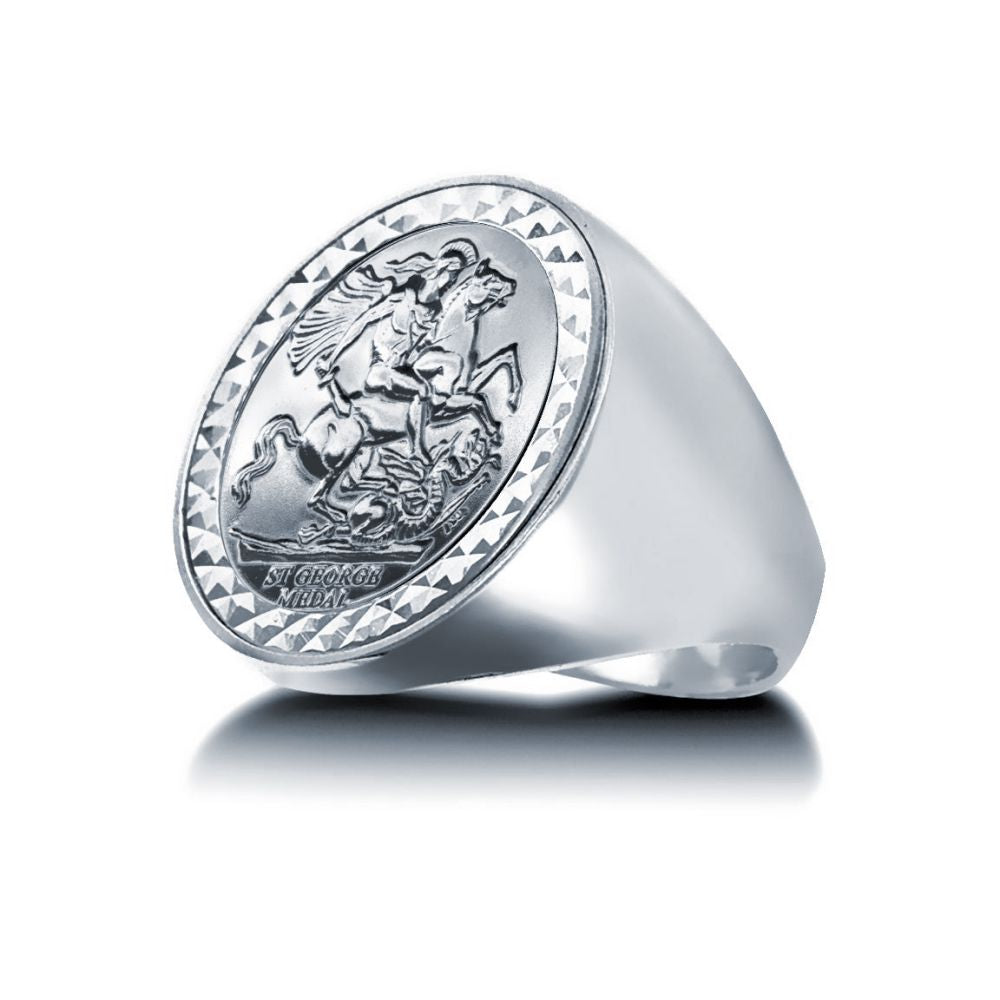 925 Silver Full Sovereign Ring – Imperial Time