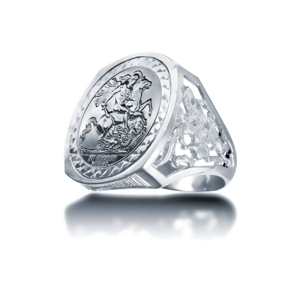925 Silver Full Sovereign Ring – Imperial Time