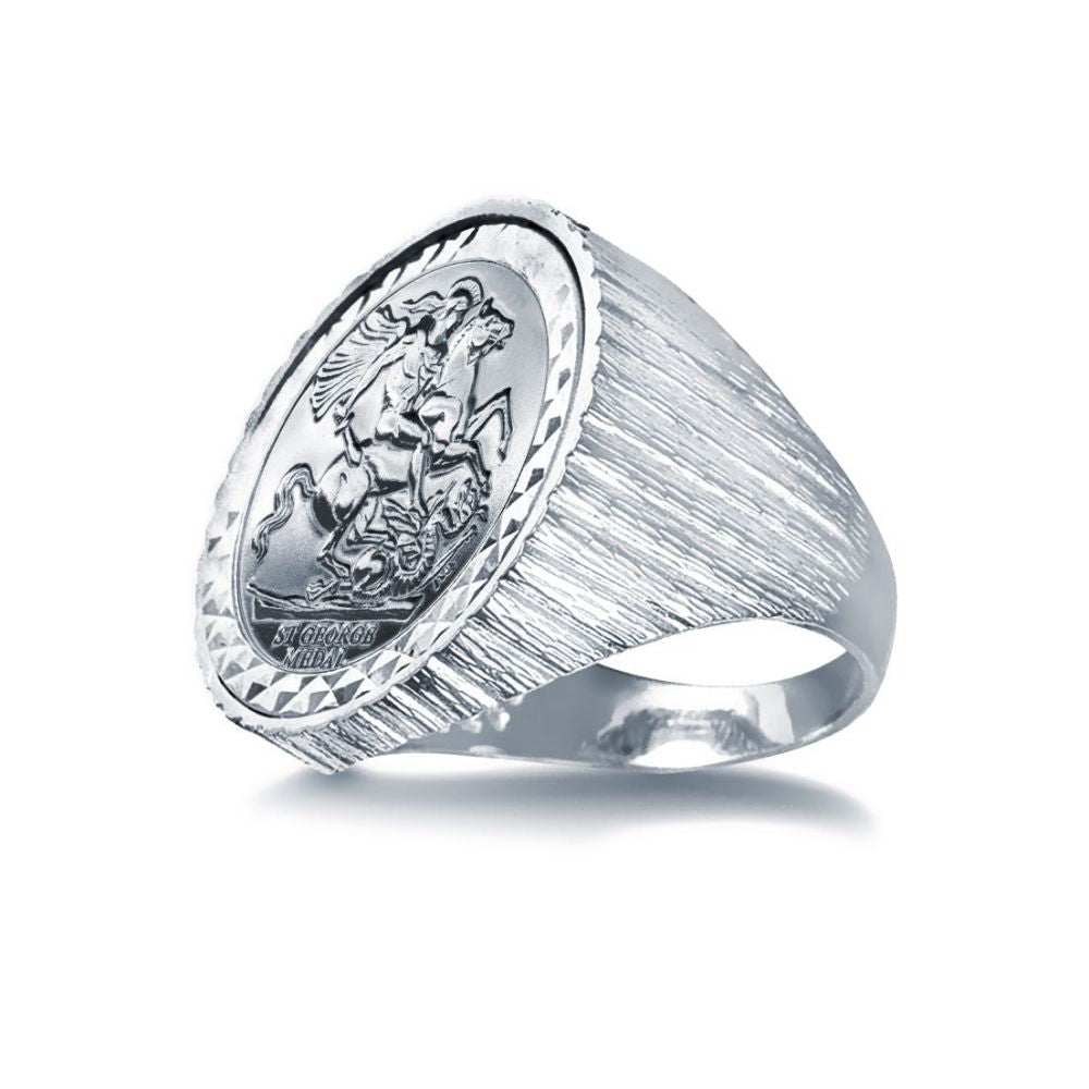 925 Silver Full Sovereign Ring – Imperial Time