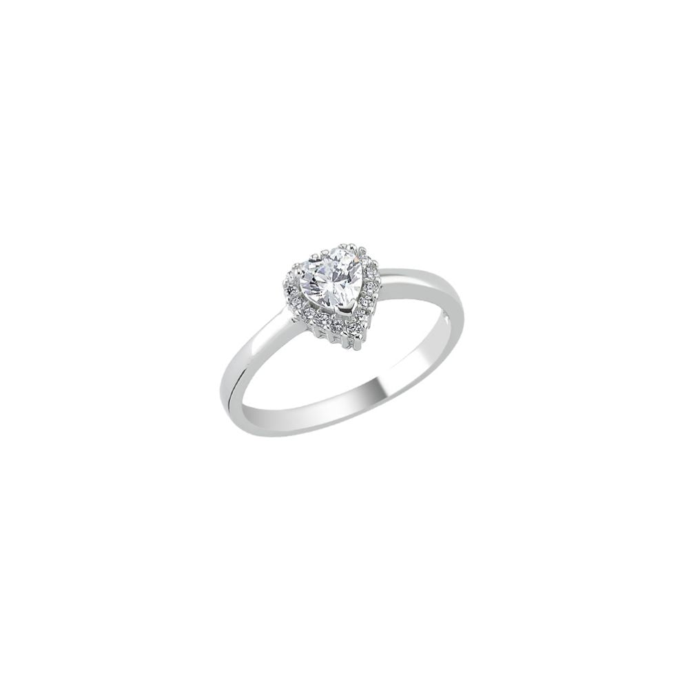 925 Silver Cubic Zirconia Pear Shape Ring – Imperial Time