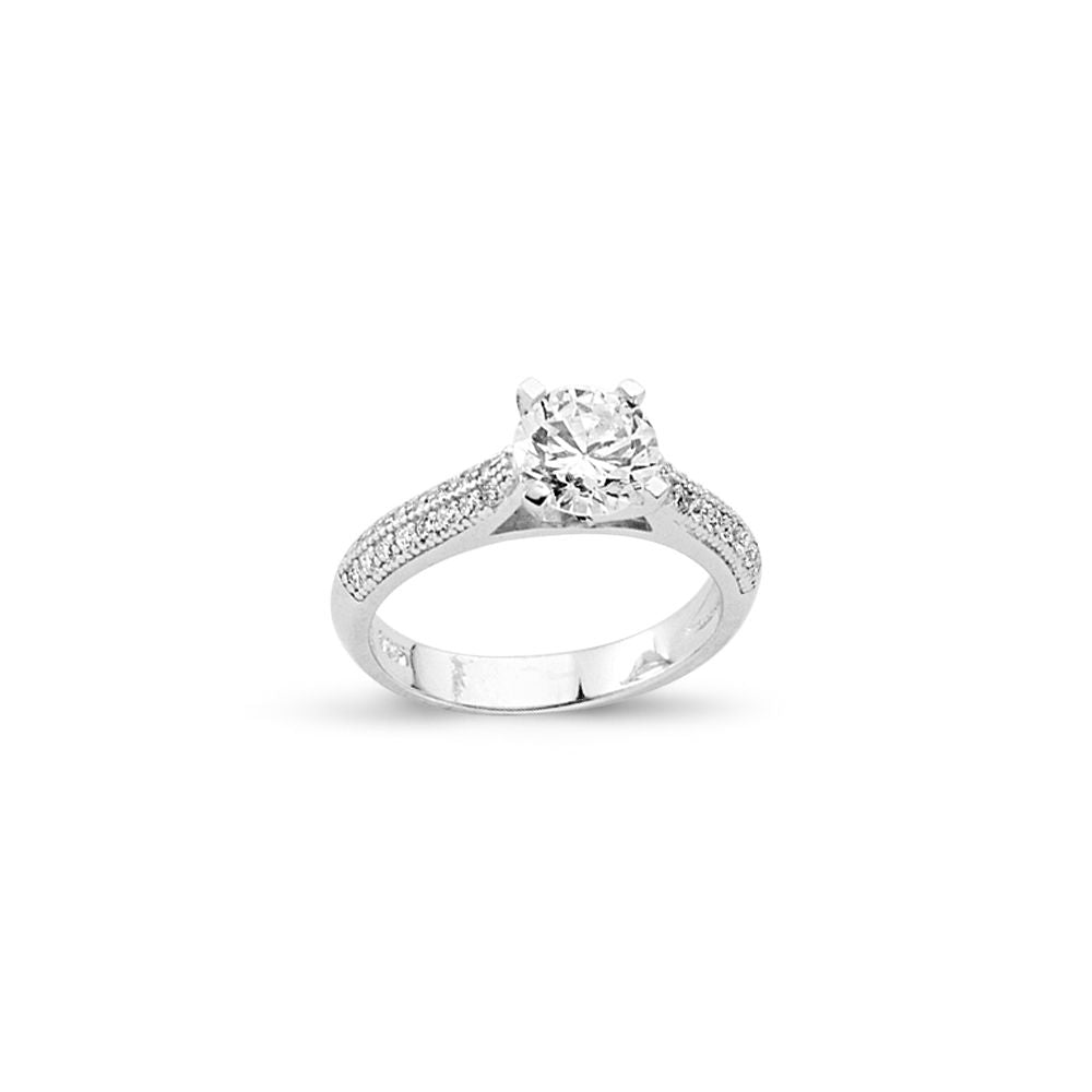 925 Silver Cubic Zirconia RBC Ring – Imperial Time