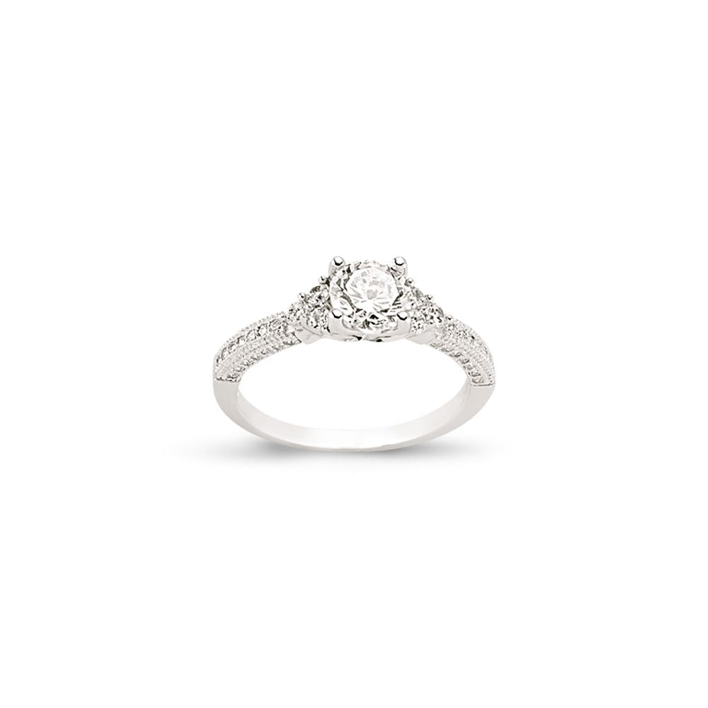 925 Silver Cubic Zirconia RBC Ring – Imperial Time