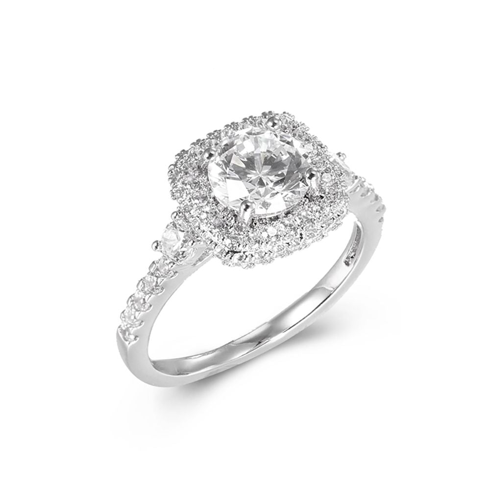 925 Silver Cubic Zirconia RBC Ring – Imperial Time