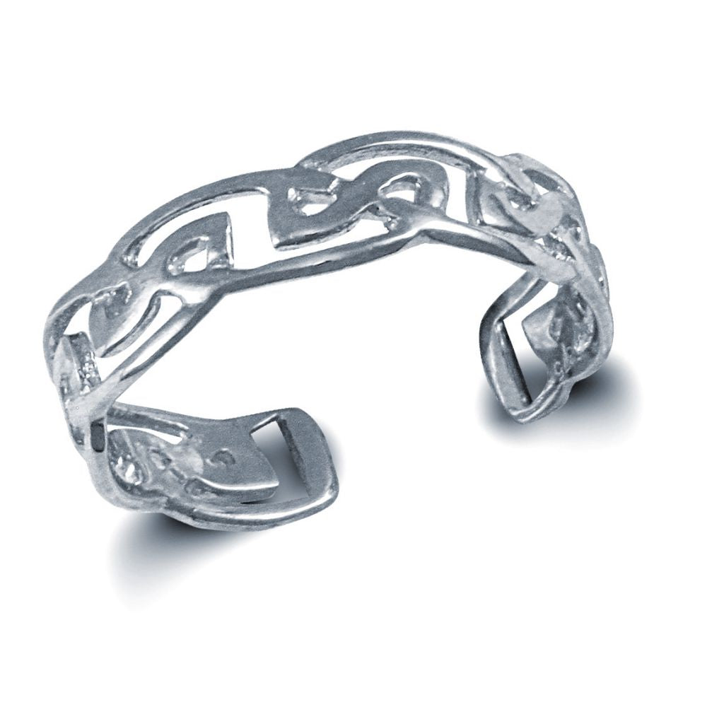 925 Silver Filigree Toe Ring – Imperial Time