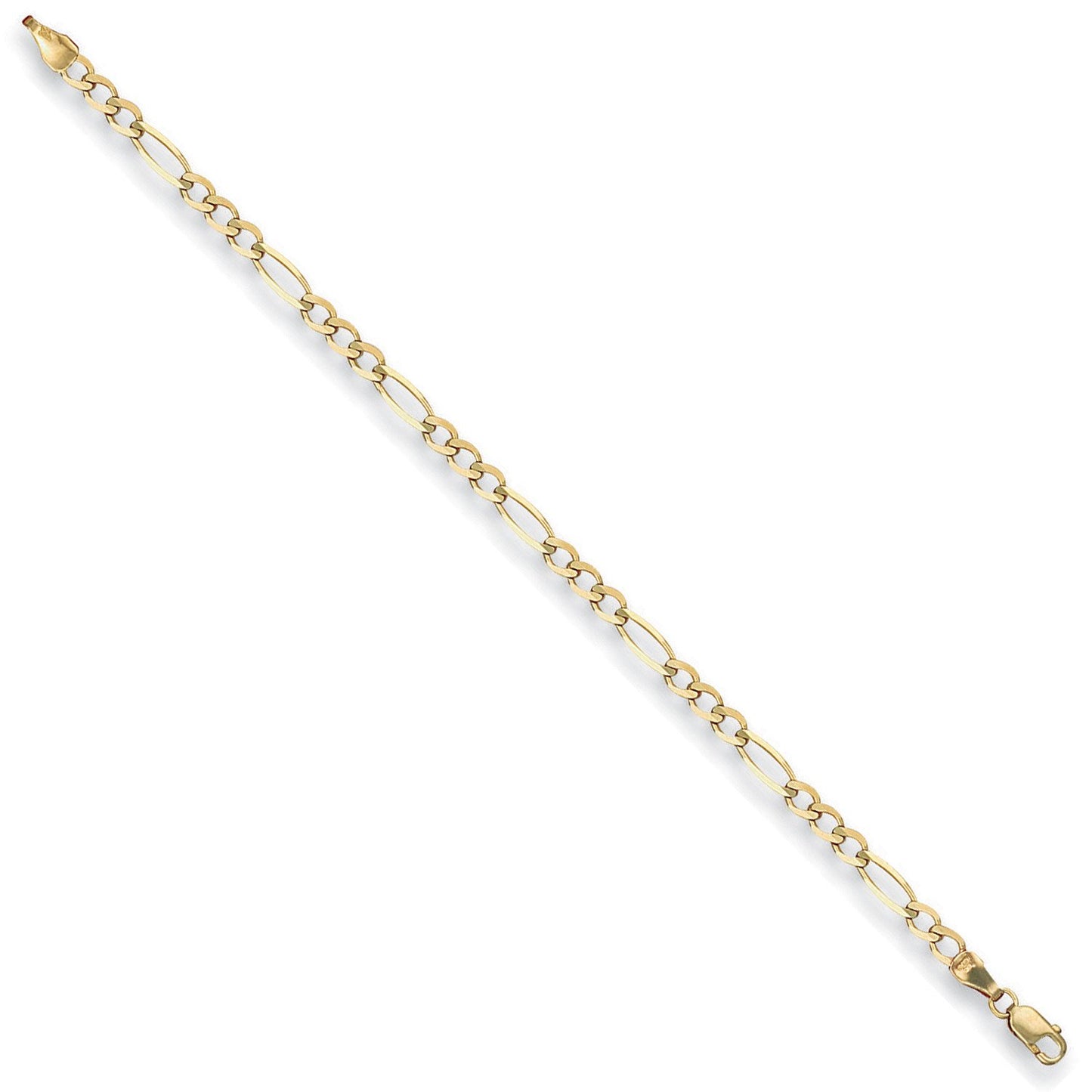 Yellow Gold 3.5mm Economy Figaro Chain