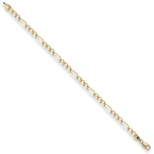 Yellow Gold 3.5mm Economy Figaro Chain