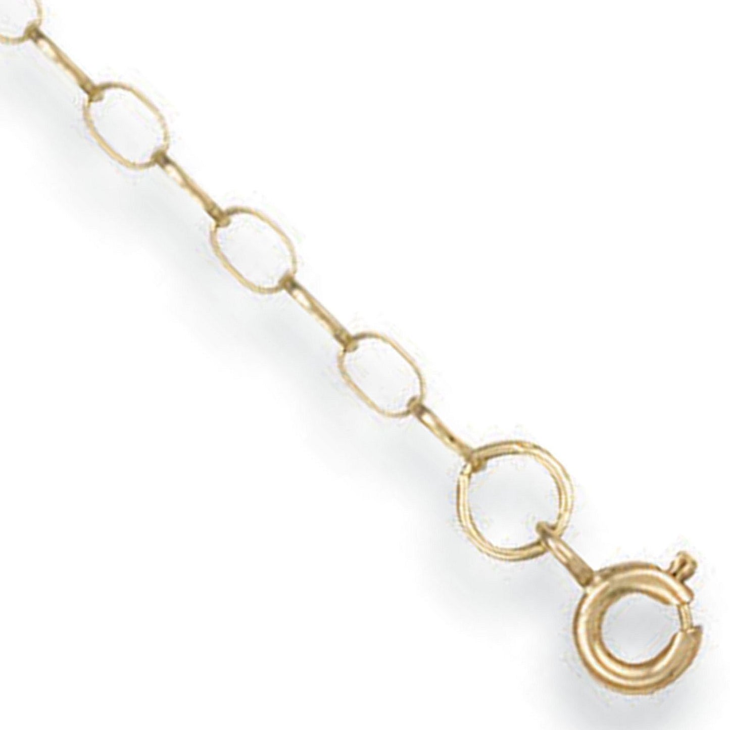 Yellow Gold B 1/4 2.7mm Light Oval Belcher Chain