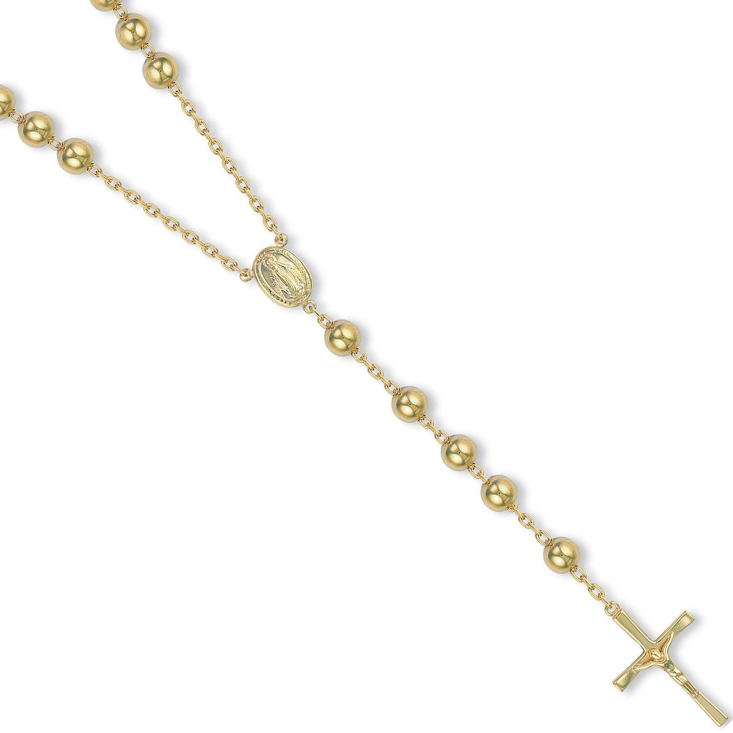 Yellow Gold Rosary Beads