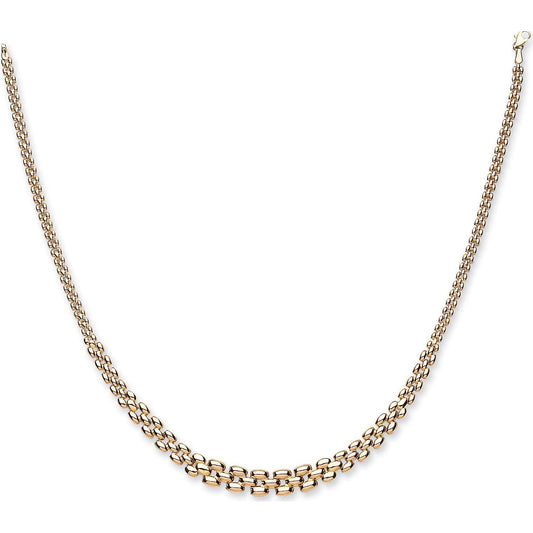 Yellow Gold Graduated Panther Collerette