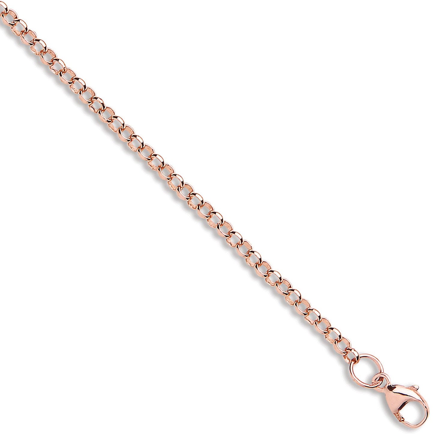 Rose Gold 2.7mm Round Belcher Chain - Fine Necklace - Certified Authentic - Swiss Made – Luxury Jewellery by Imperial