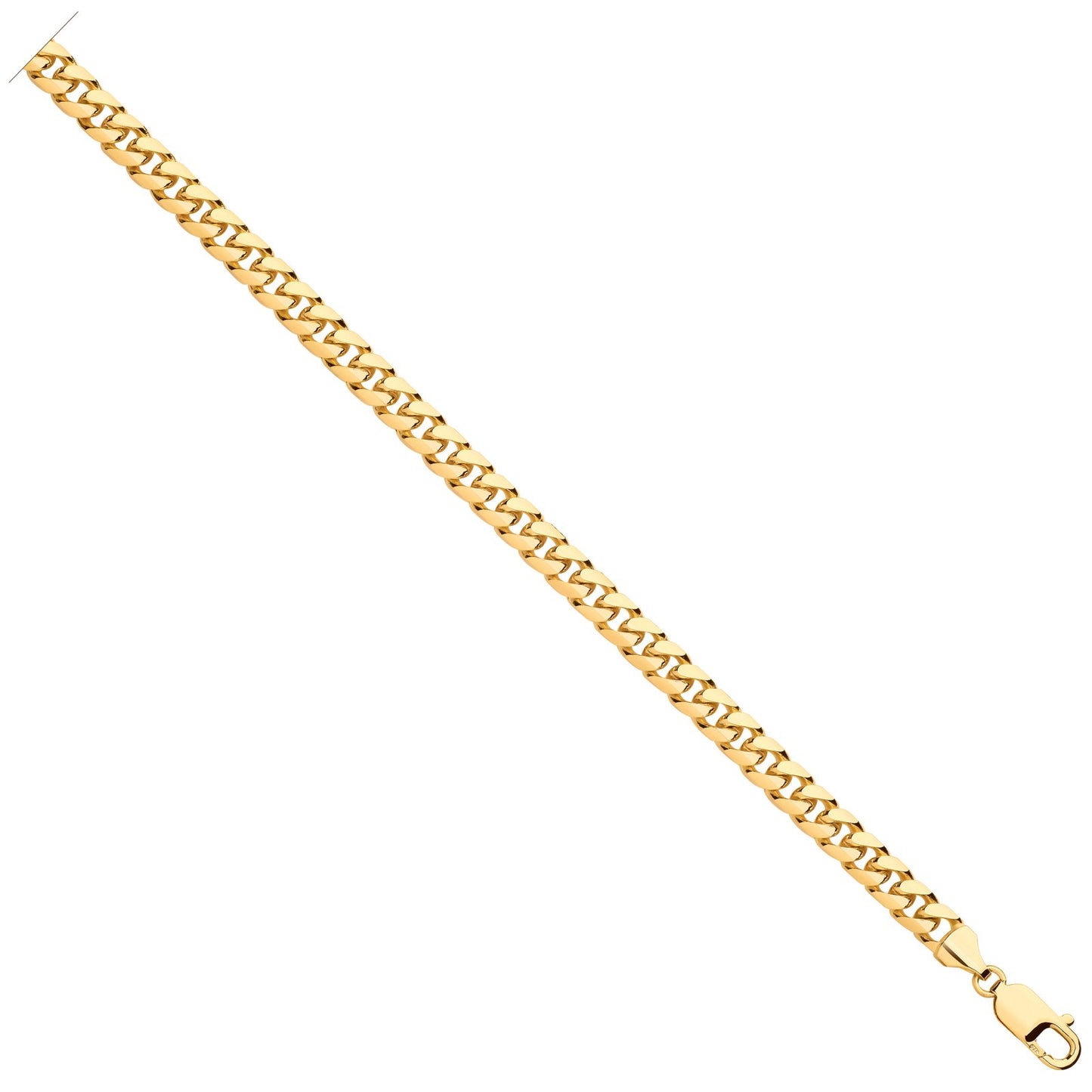 Yellow Gold Miami Link 6.5mm Chain