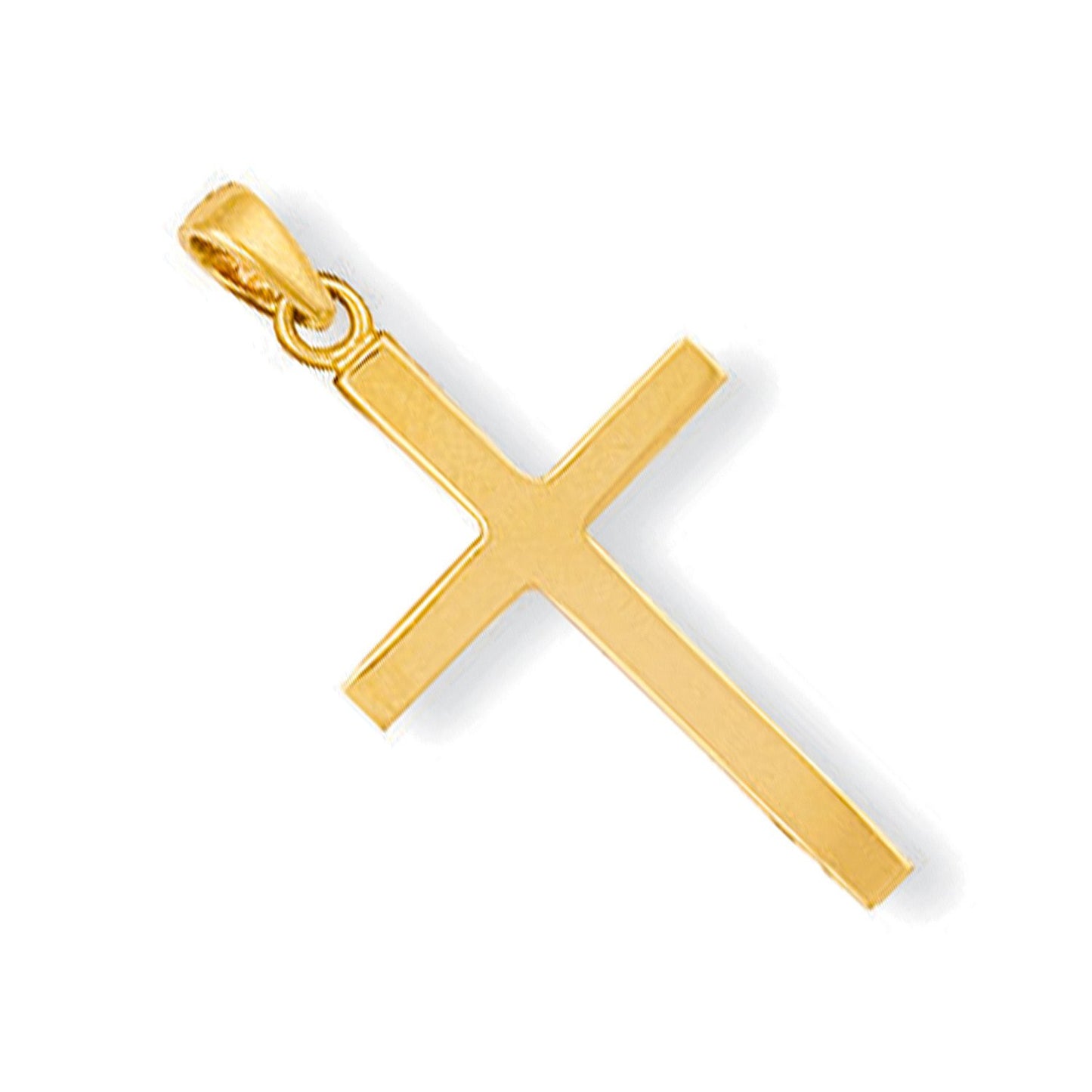 Yellow Gold Plain Cross
