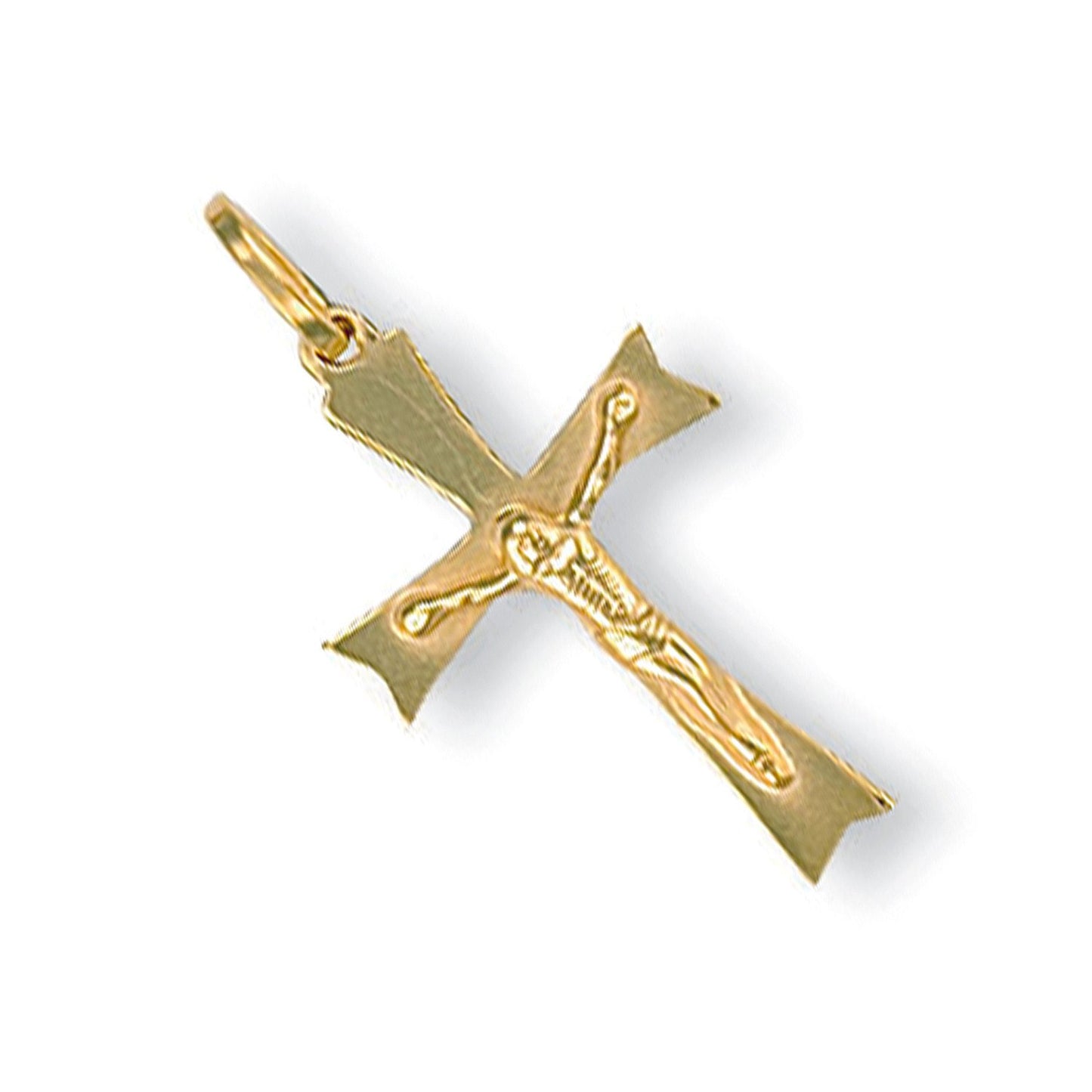 Yellow Gold Crucifix