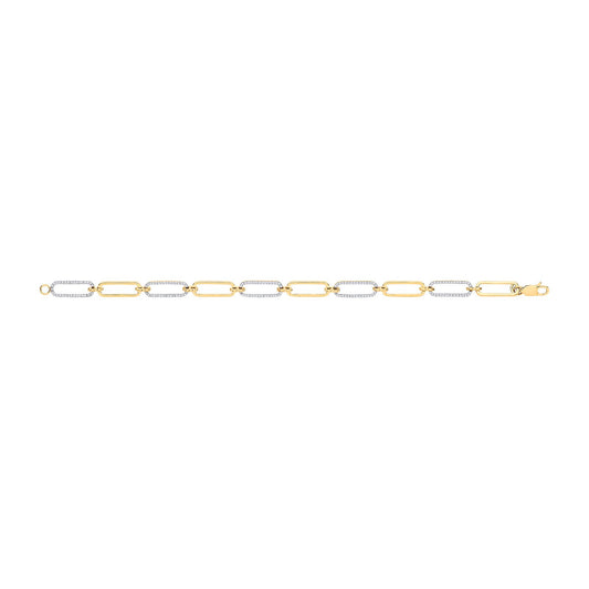 9ct Yellow Gold 0.50ctw Bracelet - Fine Bracelet - Certified Authentic - Swiss Made – Luxury Jewellery by Imperial Tim