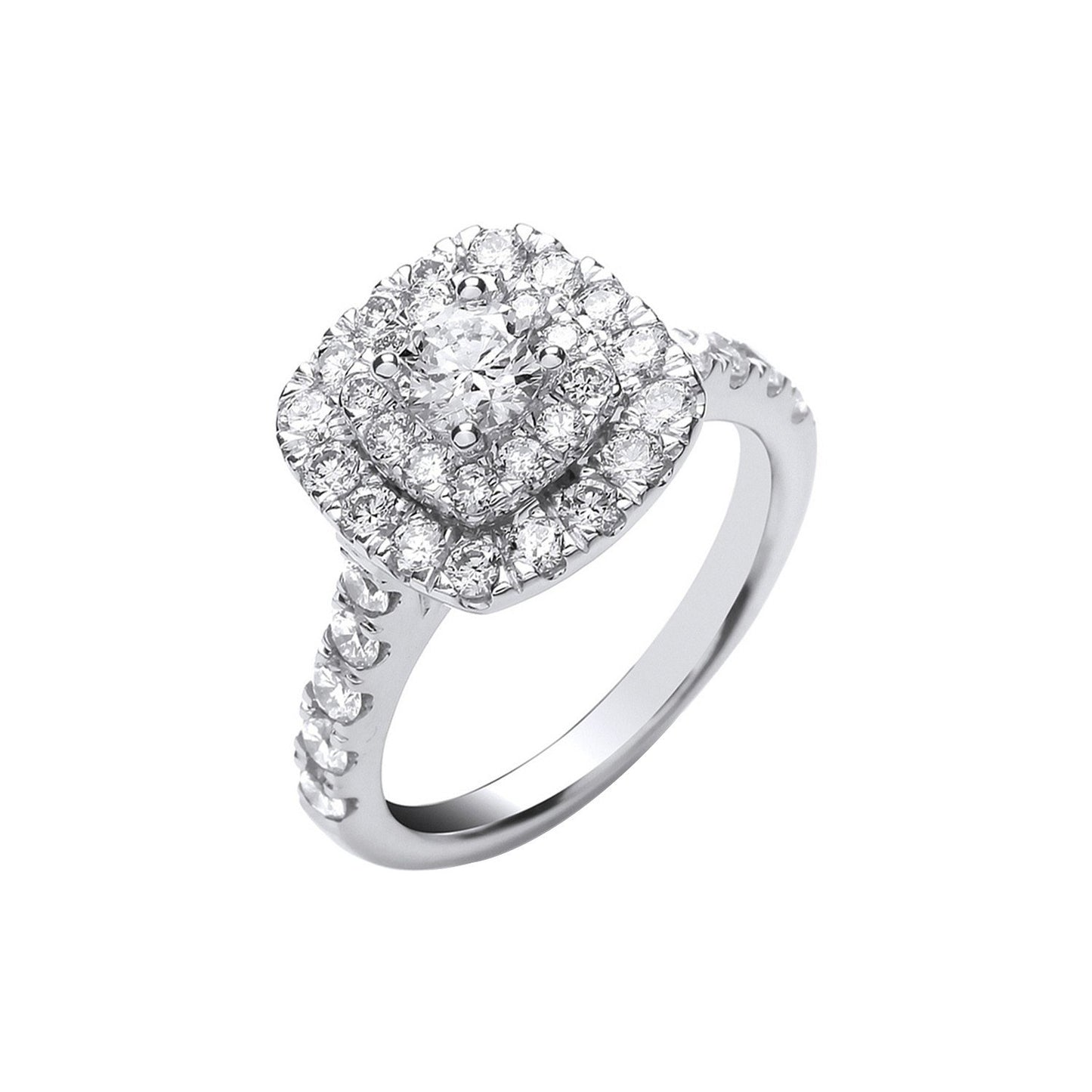 18ct White Gold 1.50ctw Diamond Ring