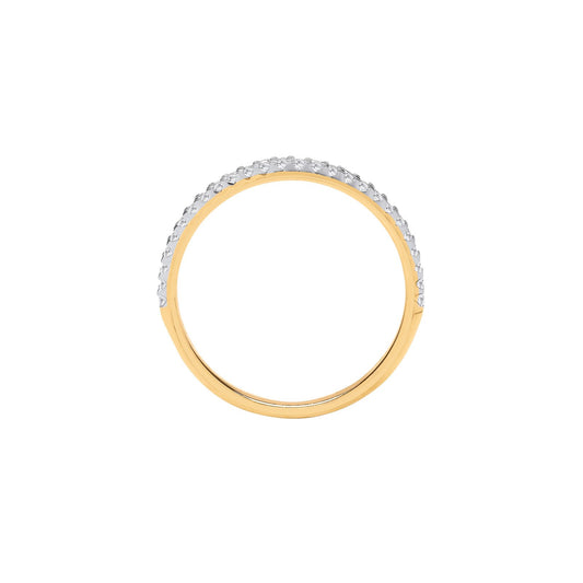 9ct Yellow Gold 0.25ctw Ring - Fine Ring - Certified Authentic - Swiss Made - UK Stock – Luxury Jewellery by Imperial