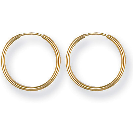 Yellow Gold 15mm Sleepers